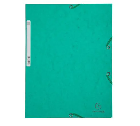 LOT DE 5 CHEMISES 3 RABATS À ÉLASTIQUE EN CARTON EXACOMPTA - Vue 6