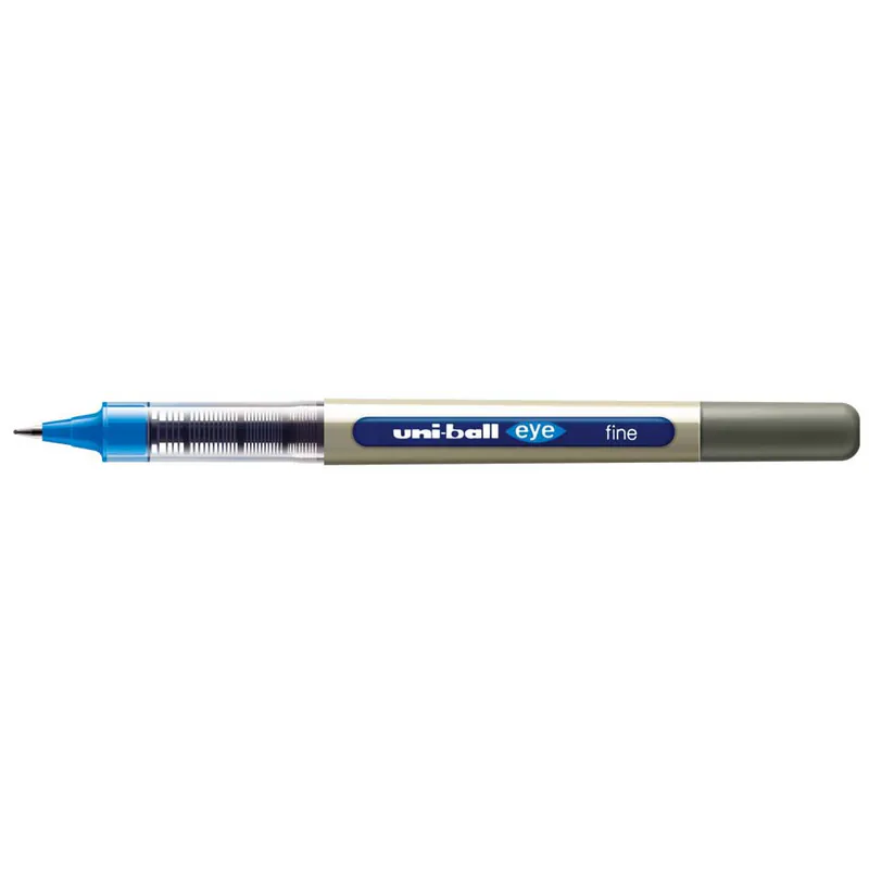 STYLO ROLLER-GEL UNI-BALL EYE 0.7MM BLEU - Vue 2