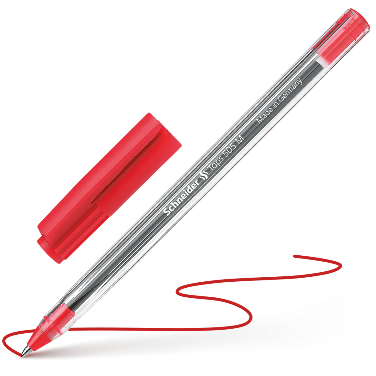 STYLO À BILLE SCHNEIDER TOPS 505 ROUGE - Vue 2