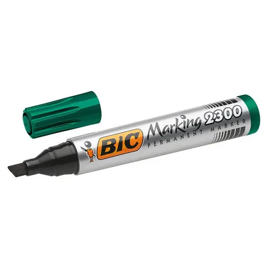 MARQUEUR PERMANENT BIC 2300 VERT