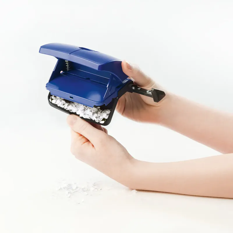 PERFORATEUR DE BUREAU NOVUS B 216 BLEU - Vue 2