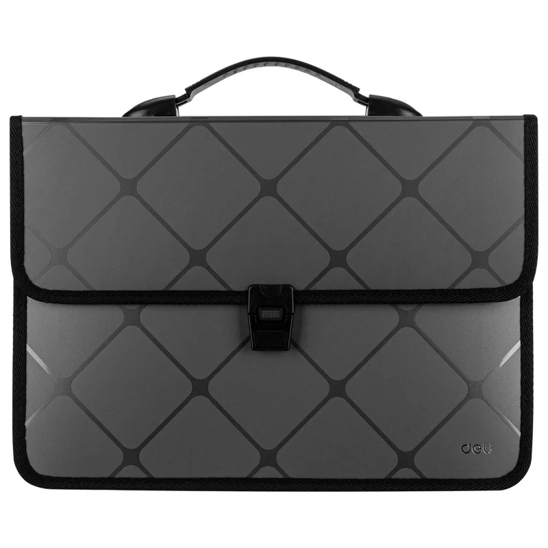 VALISE DE CLASSEMENT DELI A4 GRIS