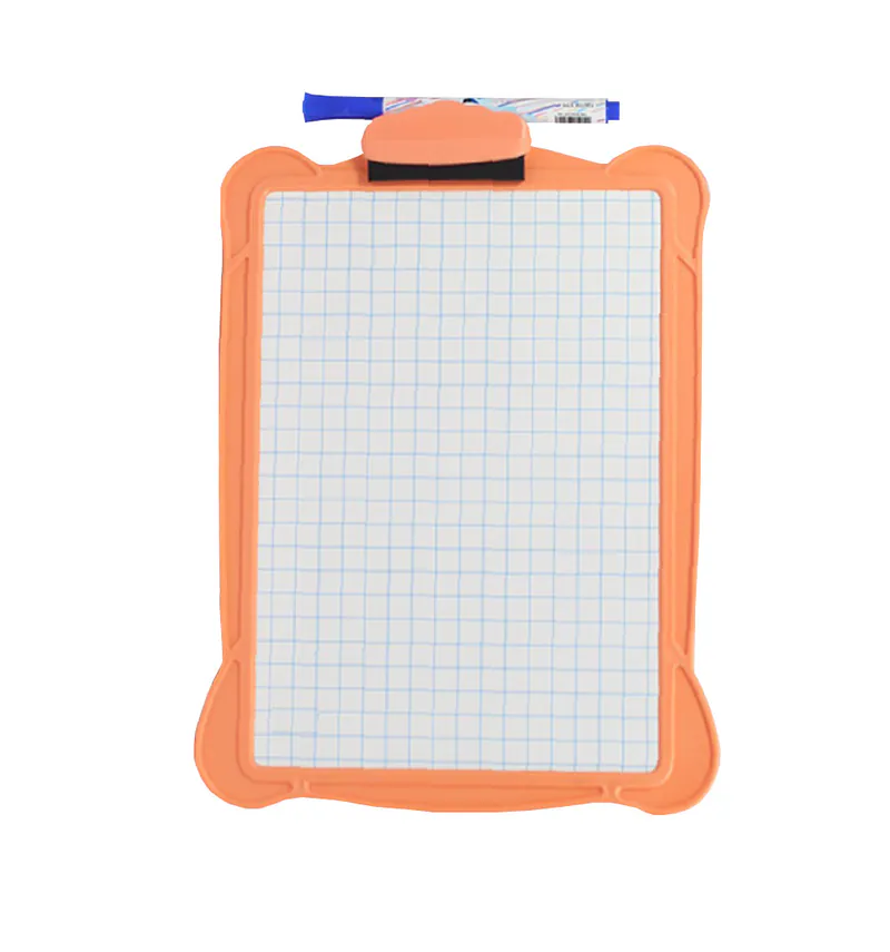 ARDOISE SCOLAIRE AVEC MARQUEUR ET EFFACETTE SCHOLA PASTEL PURPLE - Vue 3