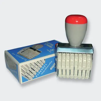 NUMERATEUR 8 CHIFFRES PM 5 MM