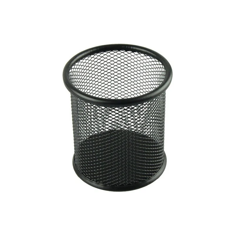 PORTE STYLO EN MÉTAL CYLINDRE NOIR