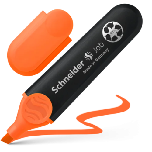 SURLIGNEUR SCHNEIDER FLUO JOB ORANGE