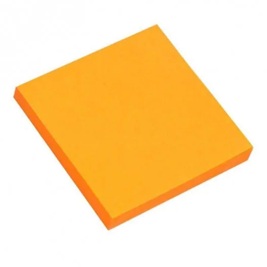 STICK NOTE 75*75 JA/ROS/OR/VE FLUO 100F