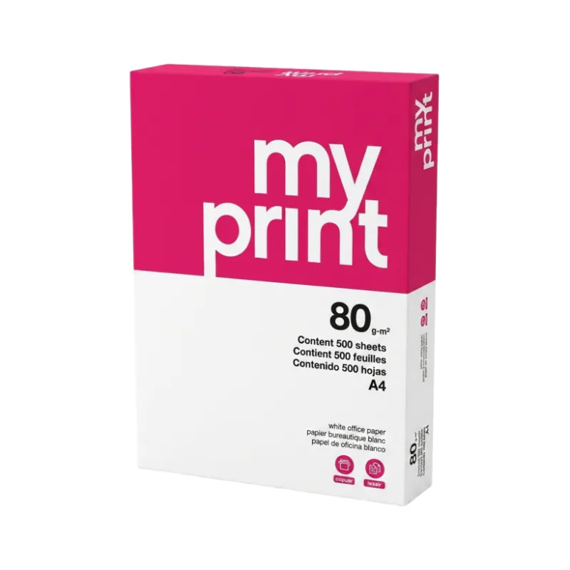 RAME PAPIER MYPRINT A4 80GR