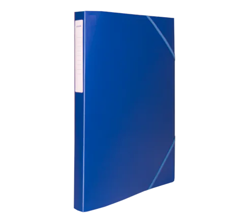 CHEMISE 3 RABATS À ÉLASTIQUE PP DOS 25MM PURPLE ESSENTIAL BLEU