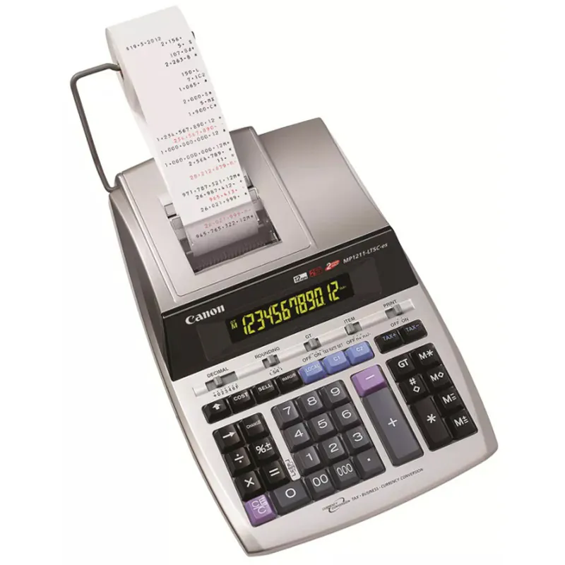 CALCULATRICES À RUBAN CANON MP1211-LTSC