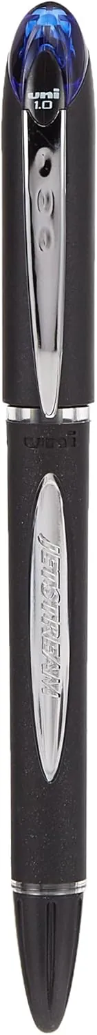 STYLO ROLLER-GEL UNI-BALL JETSTREAM SX-210 1MM BLEU - Vue 2