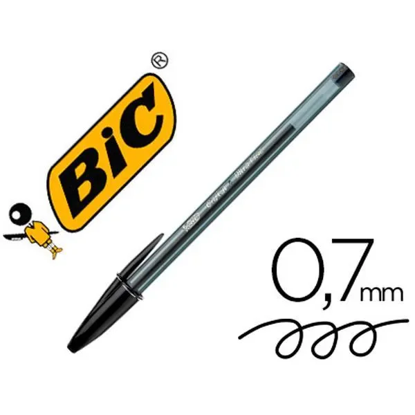 STYLO À BILLE BIC CRISTAL ULTRA FINE NOIR - Vue 3