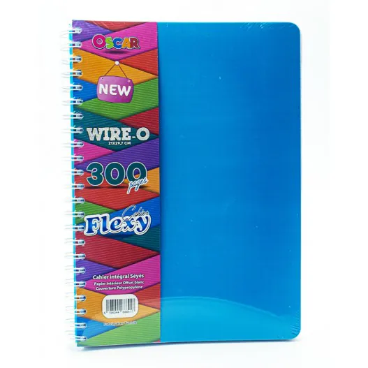 CAHIER SPIRALE WIREO GM 300P OSCAR