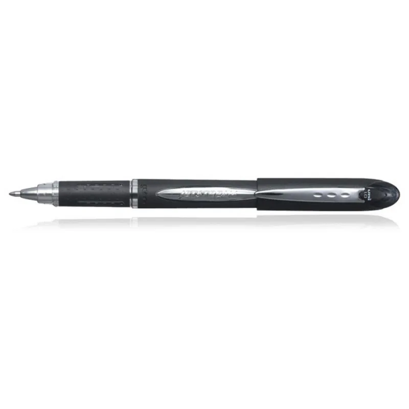 STYLO ROLLER-GEL UNI-BALL JETSTREAM SX-210 1MM NOIR - Vue 2