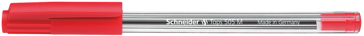 STYLO À BILLE SCHNEIDER TOPS 505 ROUGE - Vue 3