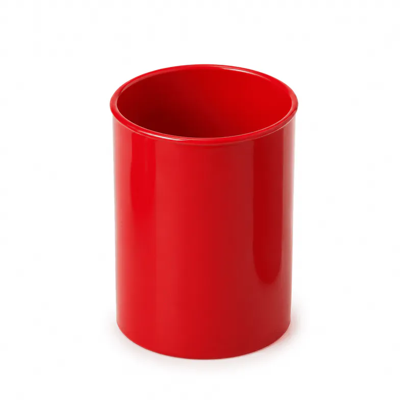 POTS À CRAYON FAIBO ROUGE OPAQUE