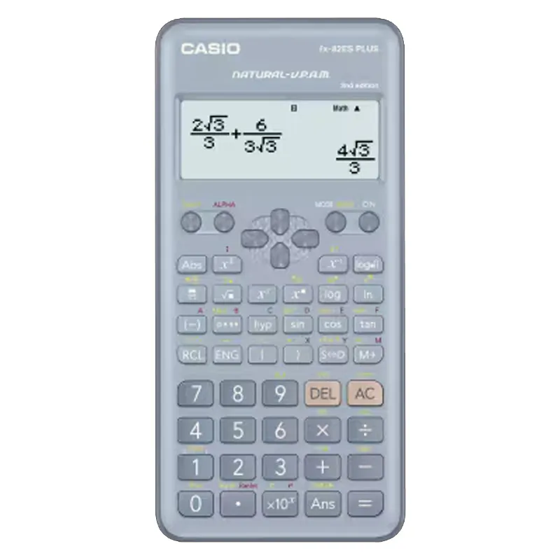 CALCULATRICE SCIENTIFIQUE CASIO fx-82ES PLUS-2BU BLEU
