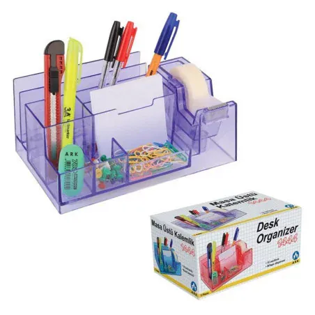 PORTE ACCESSOIRES DE BUREAU EN PLASTIQUE ARK