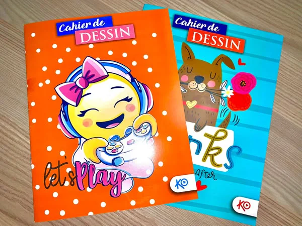 CAHIER DESSIN 10/10 GRAND MODELE