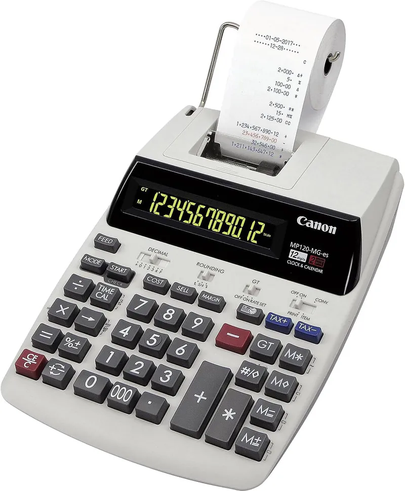 CALCULATRICES À RUBAN CANON MP120-MG-es II