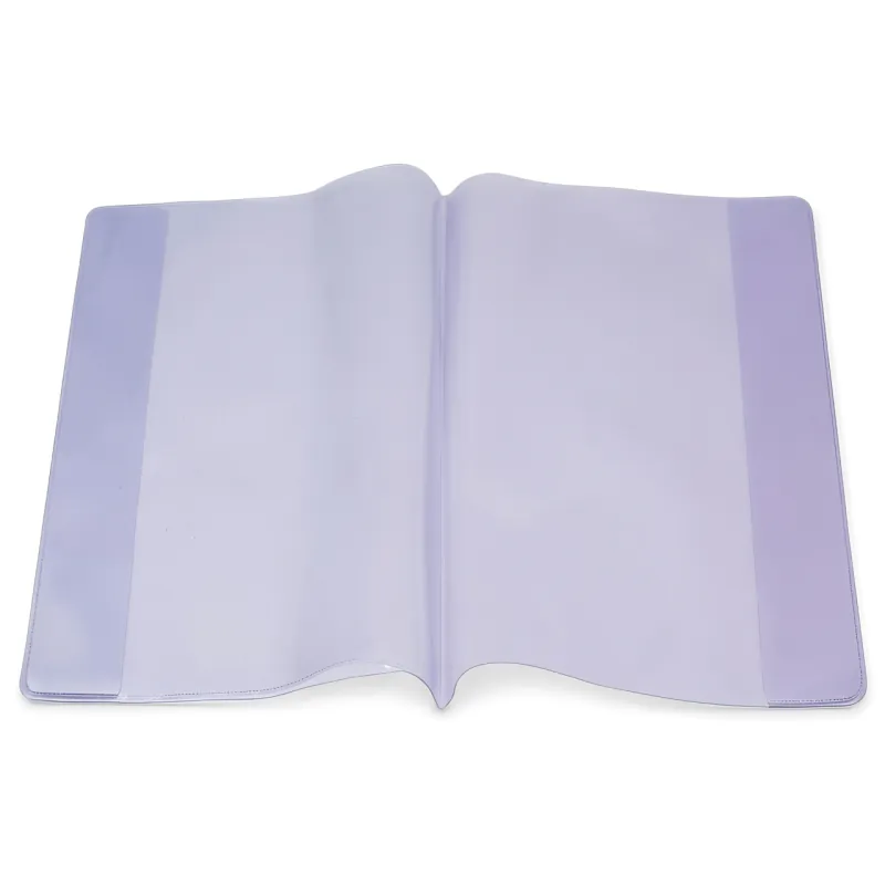 PROTEGE CAHIER GM PURPLE TRANSPARENT - Vue 2
