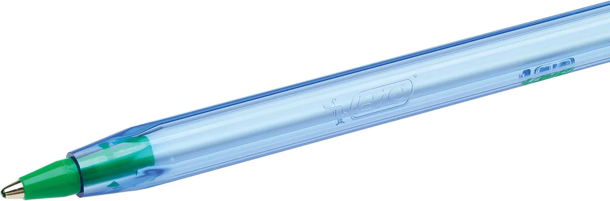 STYLO À BILLE BIC CRISTAL SOFT VERT - Vue 3