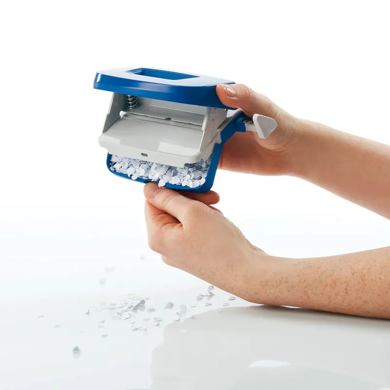 PERFORATEUR DE BUREAU NOVUS E 216 BLEU - Vue 2