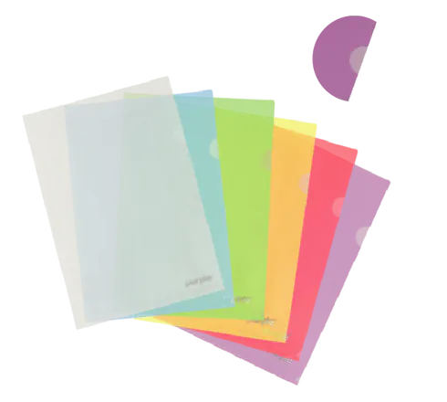 POCHETTES COIN EN PP TRANSPARENT - Vue 3