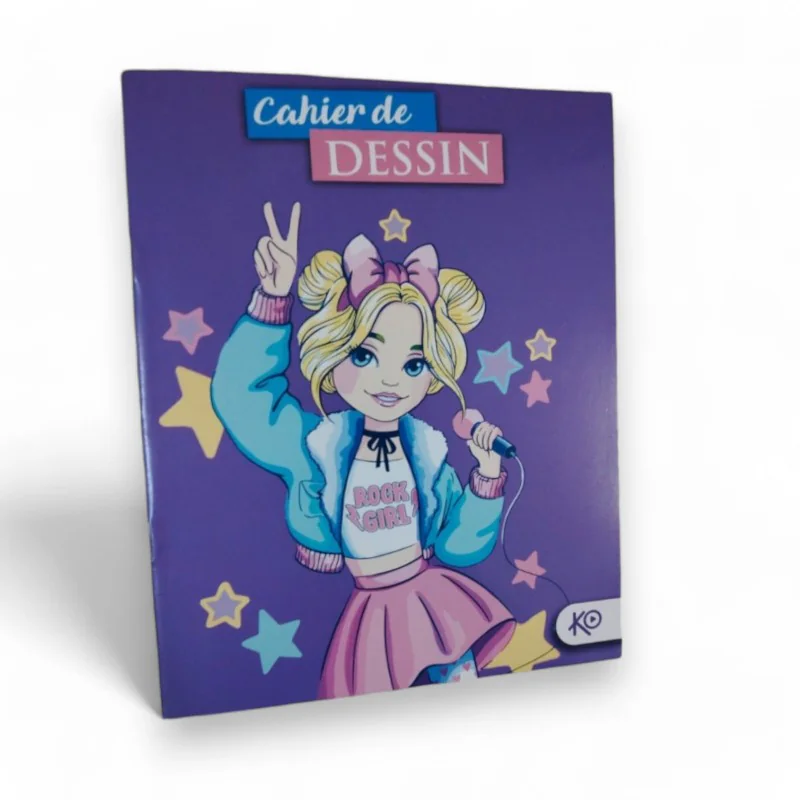 CAHIER DESSIN UNI PETIT MODELE