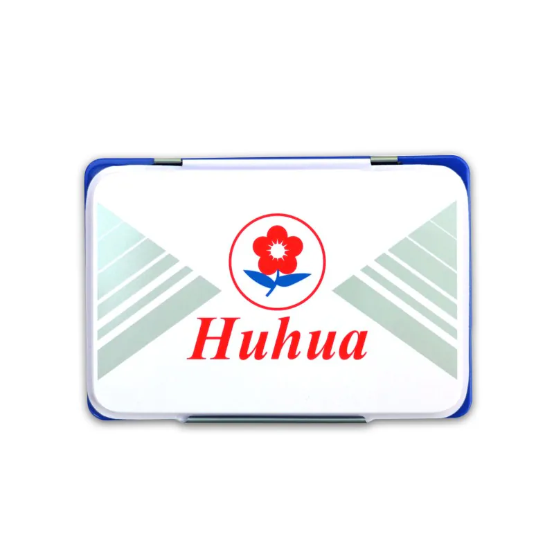 BOITE À TAMPON N°2 BLEU HUHUA   - Vue 2