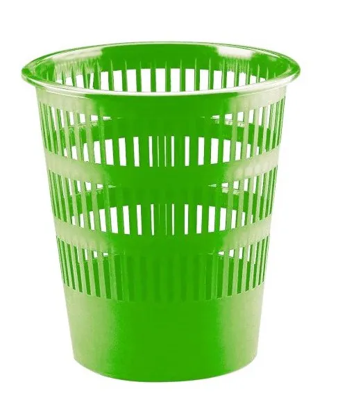CORBEILLE A PAPIER 16L FAIBO VERT  