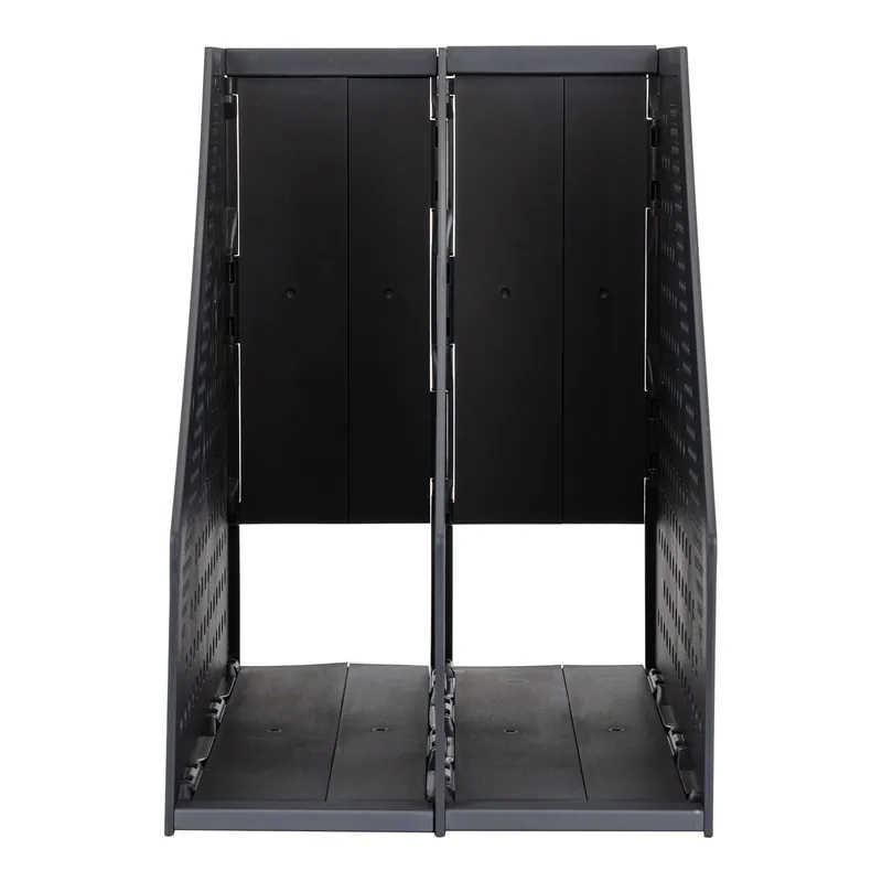 PORTE REVUE 2 COMPARTIMENTS DELI GRIS FONCE - Vue 2