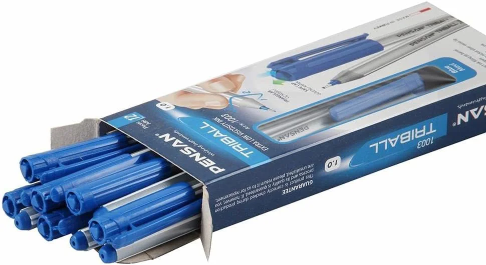 STYLO À BILLE PENSAN TRIBALL BLEU - Vue 3