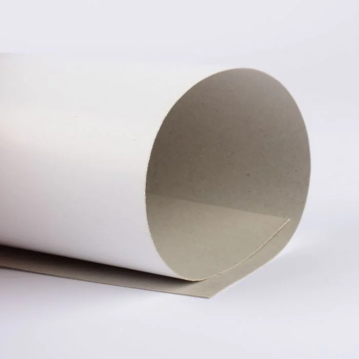 PAPIER CARTON BLANC GRIS