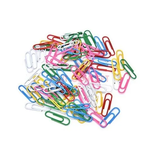 TROMBONES 28MM COULEUR PAQUET DE 100   - Vue 2