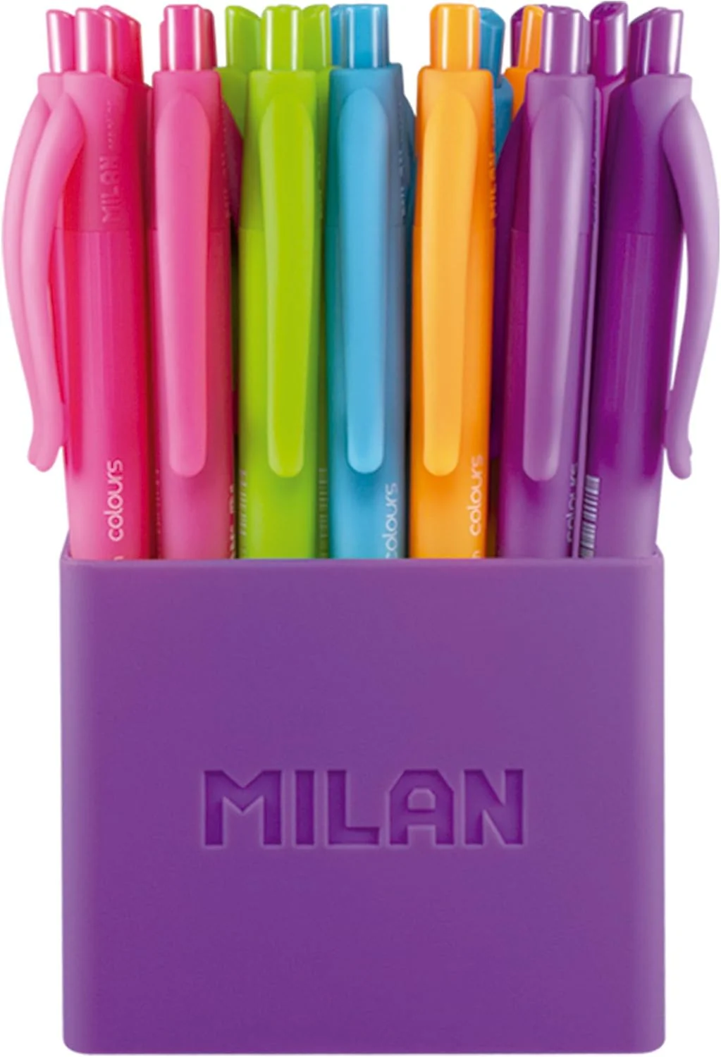STYLO À CLIP MILAN P1 COULEURS ASSORTIES