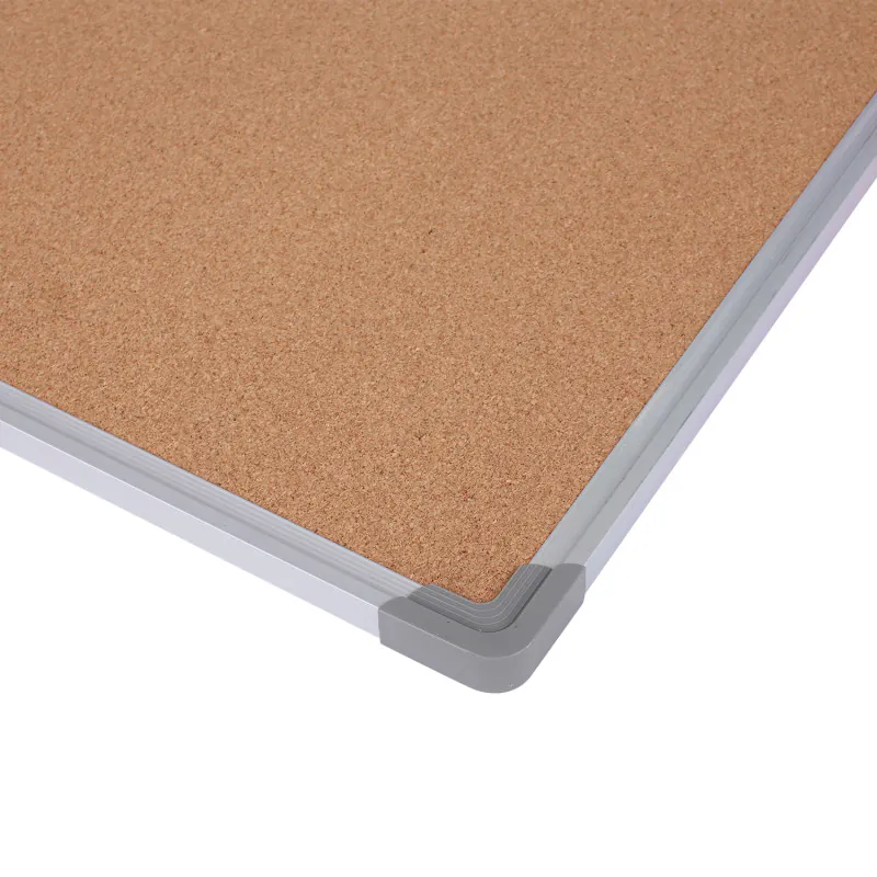 TABLEAU D'AFFICHAGE LIÈGE CADRE ALUMINIUM 45*60 CM DELI - Vue 4