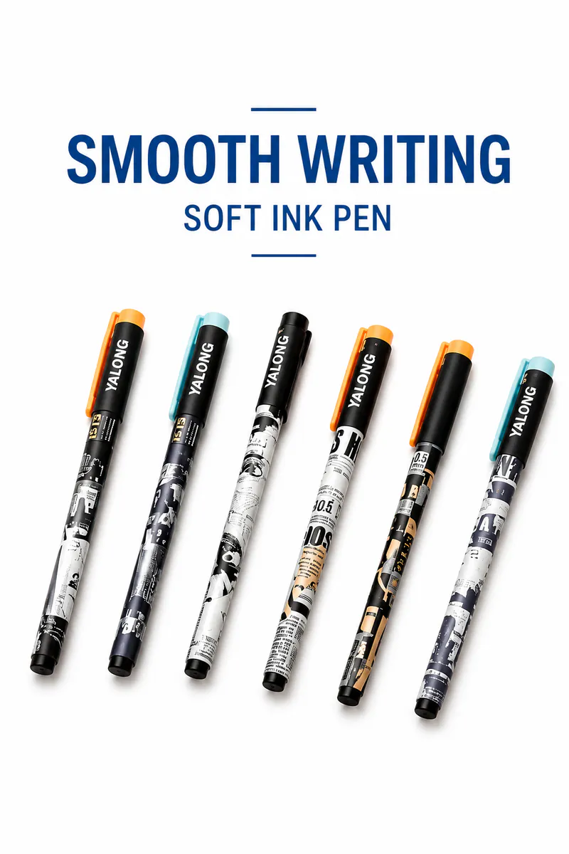 STYLO A BILLE YALONG VOGUE BLEU - Vue 3