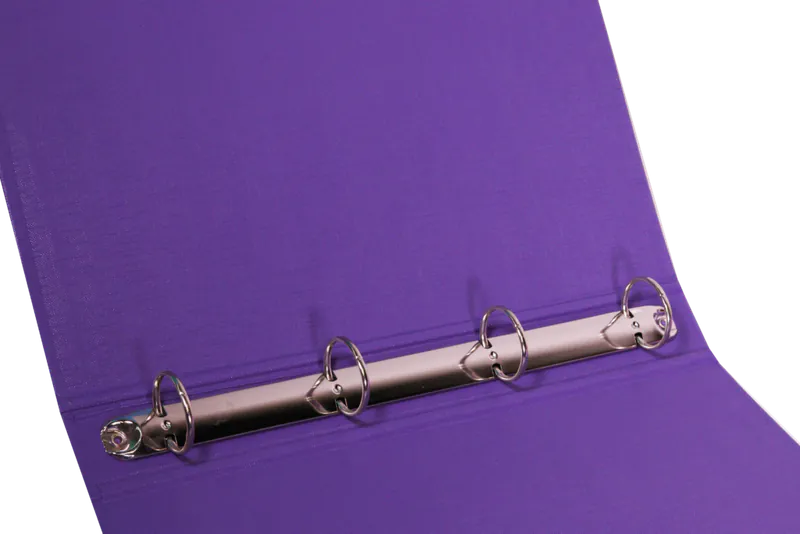 CLASSEUR 4 ANNEAUX DOS 40 MM BLEU