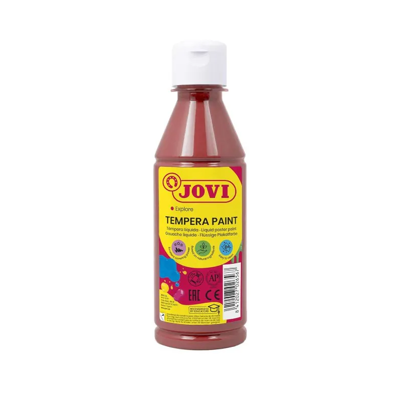GOUACHE LIQUIDE BOUTEILLE DE 250 ML JOVI MARRON