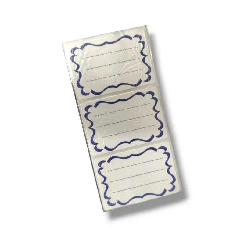 ETIQUETTE SCOLAIRE SIMPLE