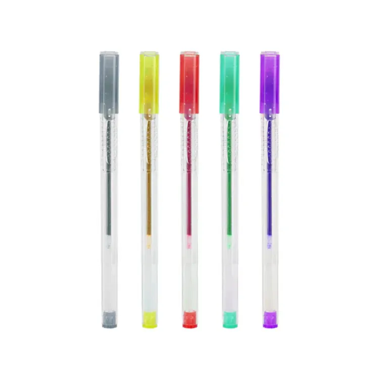 POCHETTE DE 10 STYLOS GEL GLITTER YALONG