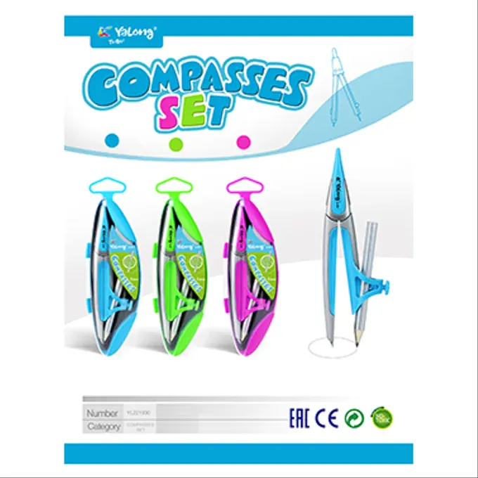 COMPAS AVEC CRAYON YALONG