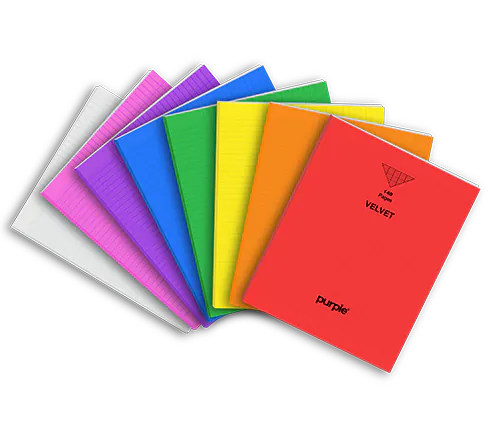 CAHIER PIQUE SEYES A4 192 PAGES EN PP VELVET