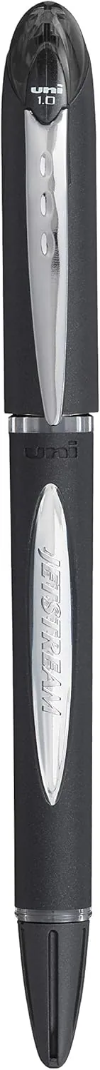 STYLO ROLLER-GEL UNI-BALL JETSTREAM SX-210 1MM NOIR - Vue 3