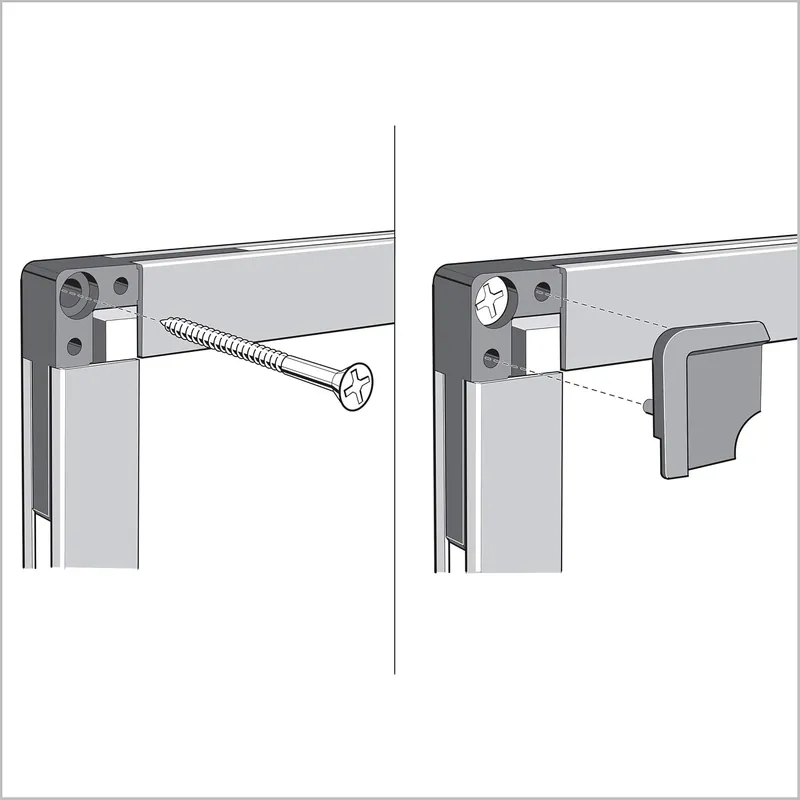 TABLEAU BLANC MAGNÉTIQUE 90*120 CM NOBO - Vue 4