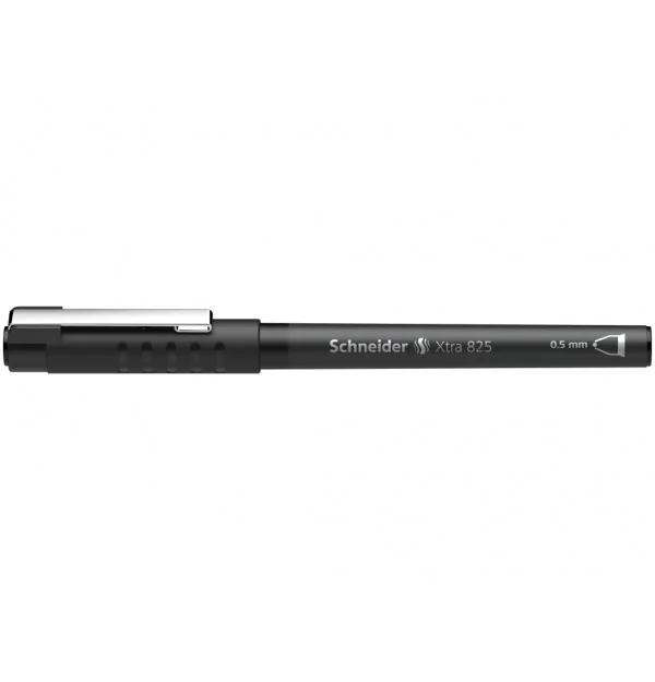 STYLO ROLLER-GEL SCHNEIDER XTRA 825 NOIR - Vue 2