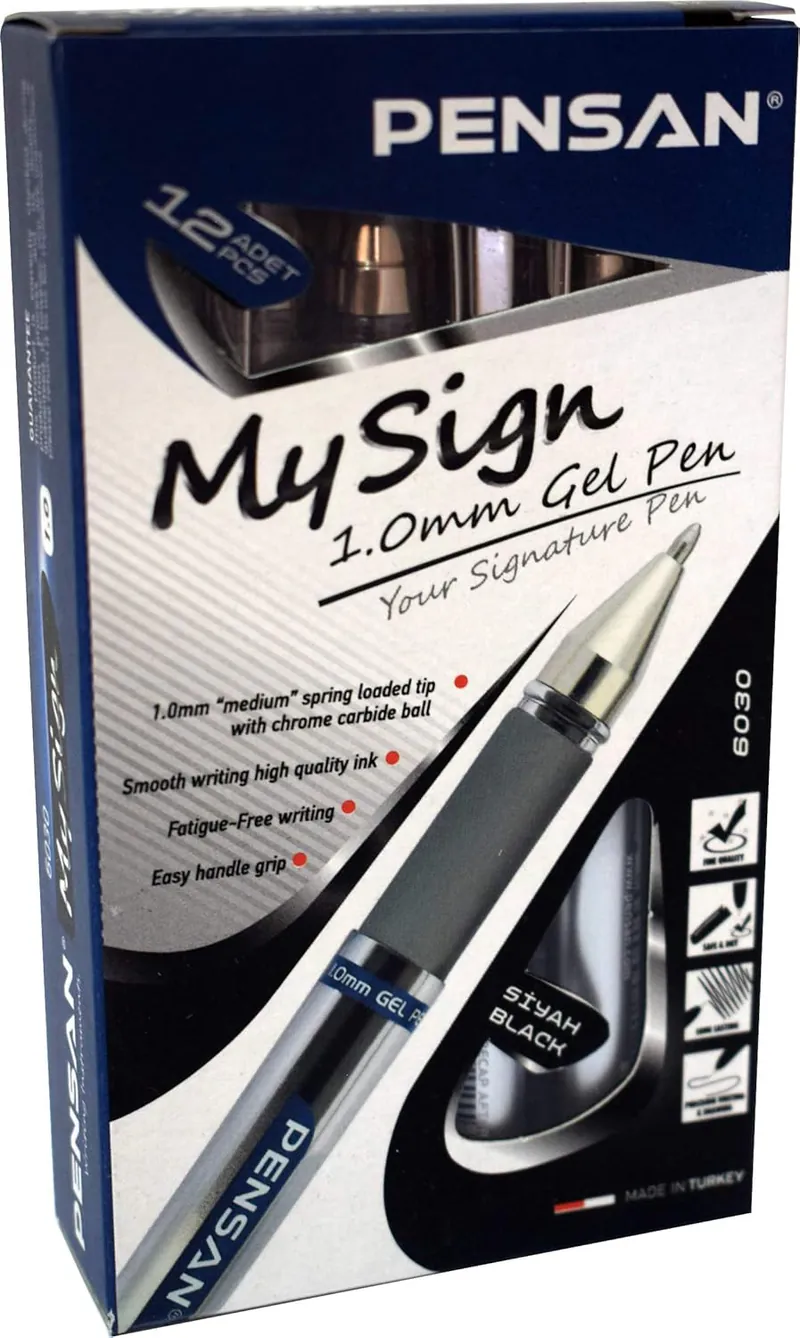 STYLO GEL PENSAN MY SIGN NOIR