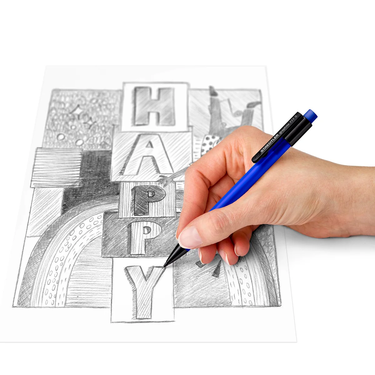 PORTE MINE 0,5 STAEDTLER GRAPHITE 777 - Vue 3