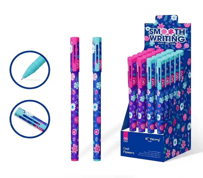 STYLO À BILLE YALONG SMOOTH WRITING YL232688 BLEU